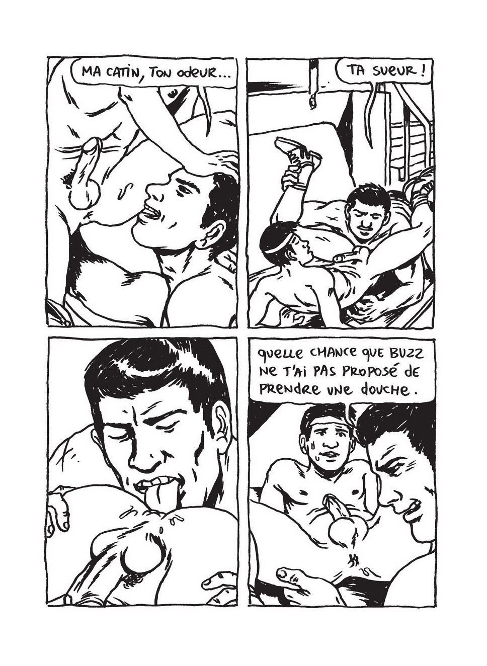bandes dessinées gay porno
